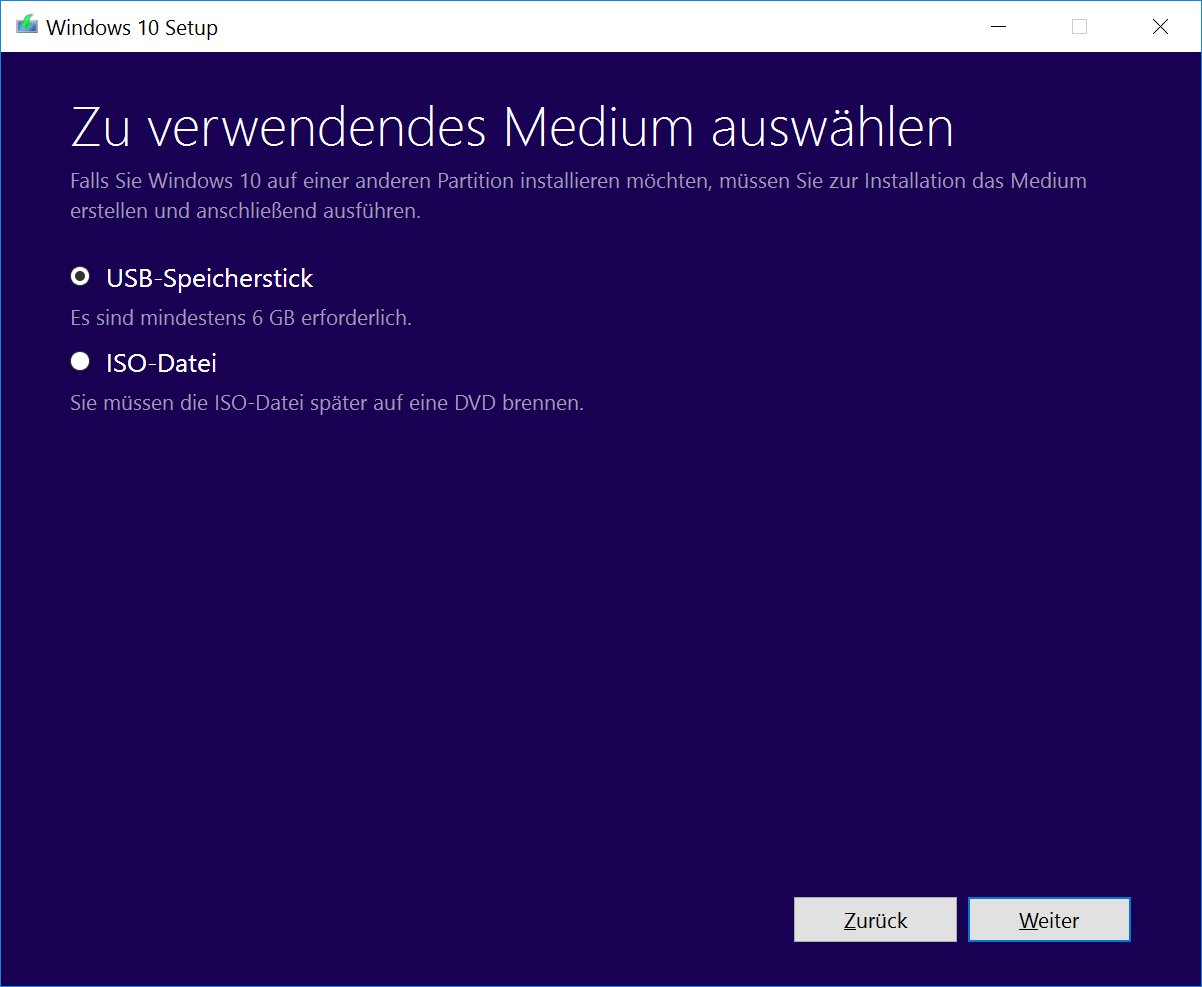 media creation tool windows 10 for mac
